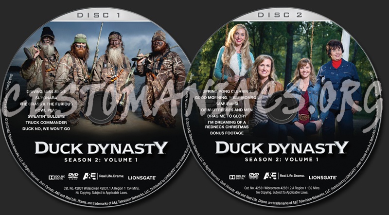Duck Dynasty Season 1 Dvd