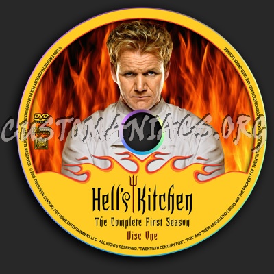 Hells Kitchen on Hell S Kitchen   Season 1 Dvd Label