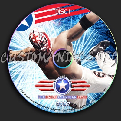 Great American Photo on Wwe   Great American Bash 2007 Dvd Label
