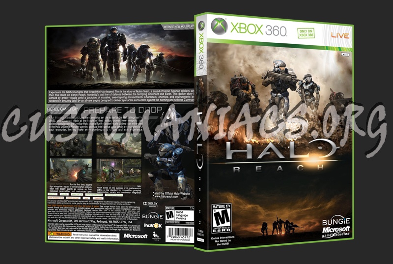 Halo: Reach halo 4 cover. Halo: Reach