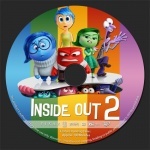 Inside Out 2 dvd label