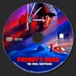 Freddy's Dead - The Final Nightmare dvd label