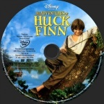 Adventures of Huck Finn dvd label