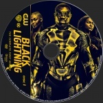 black Lightning Season 1 dvd label