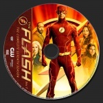 The Flash Season 7 dvd label