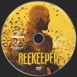The Beekeeper 2024 DVD Label v2 dvd label