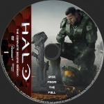 Halo Season 2 dvd label