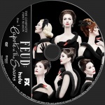 Feud Capote v The Swans Season 1 dvd label
