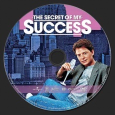 The Secret of My Success dvd label