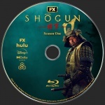 SHOGUN (2024) Blu-ray Label blu-ray label