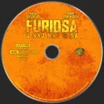 Furiosa A Mad Max Saga (2024) 4K Ultra HD Label v2 blu-ray label