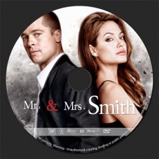 Mr. & Mrs. Smith dvd label