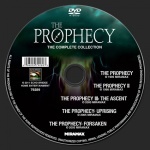 The Prophecy The Complete collection dvd label