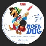 Rock Dog blu-ray label