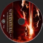 Supernatural Season 13 dvd label