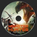 Monster Hunter (2020) blu-ray label