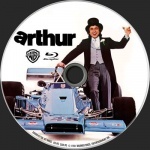 Arthur (1981) blu-ray label