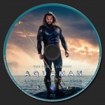 Aquaman And The Lost Kingdom blu-ray label