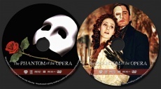 Phantom of the Opera dvd label