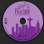 Frasier - Season 5 dvd label