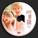 My Girl dvd label