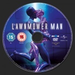 The Lawnmower Man dvd label