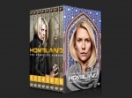 Homeland  - The Complete Series (spanning spine) dvd cover