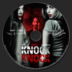 Knock Knock Blu-ray Custom Label blu-ray label