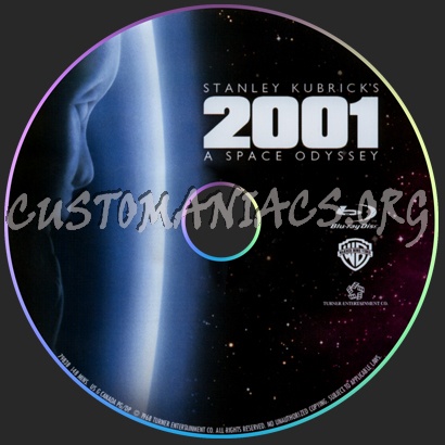 2001 blu-ray label