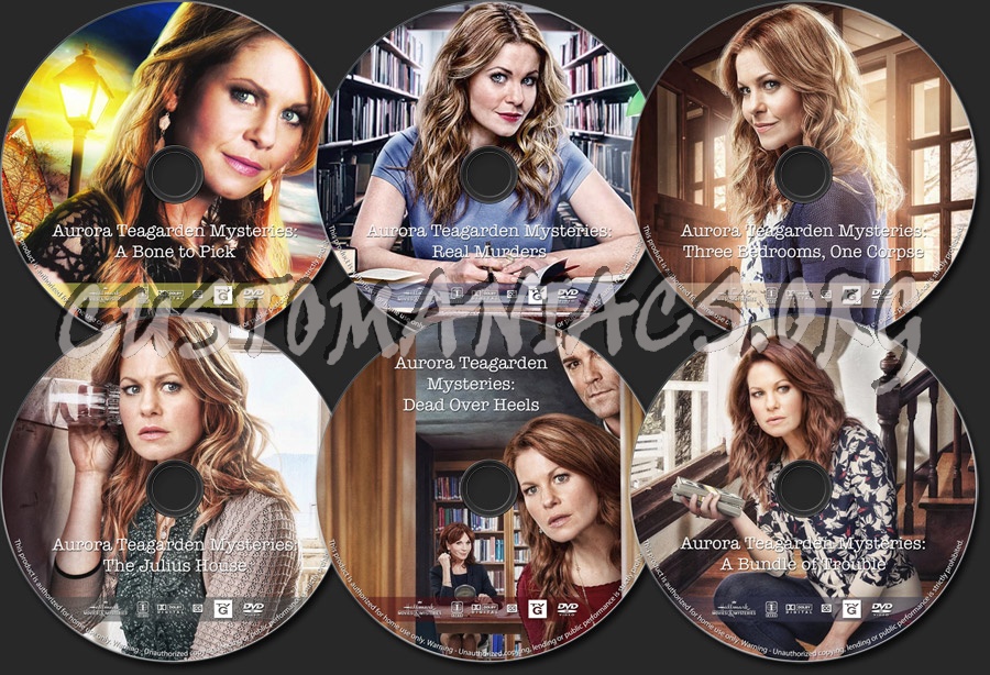 Aurora Teagarden Mysteries - Volume 1 dvd label