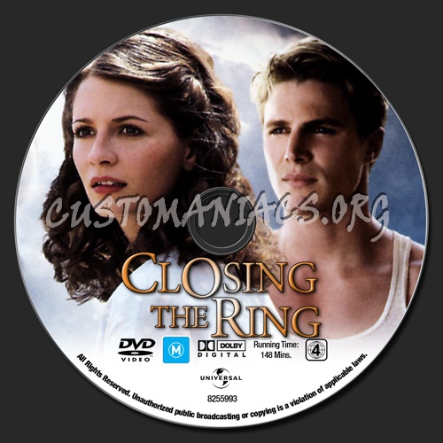 Closing The Ring dvd label