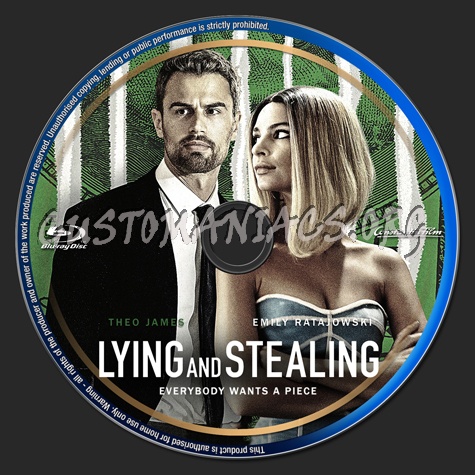 Lying And Stealing (2019) blu-ray label