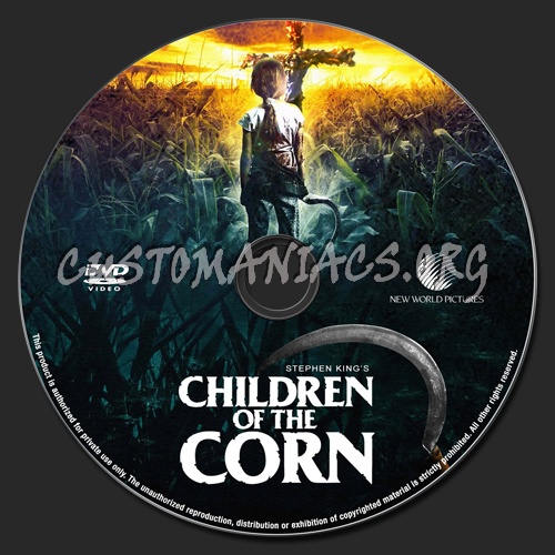 Children of the Corn dvd label