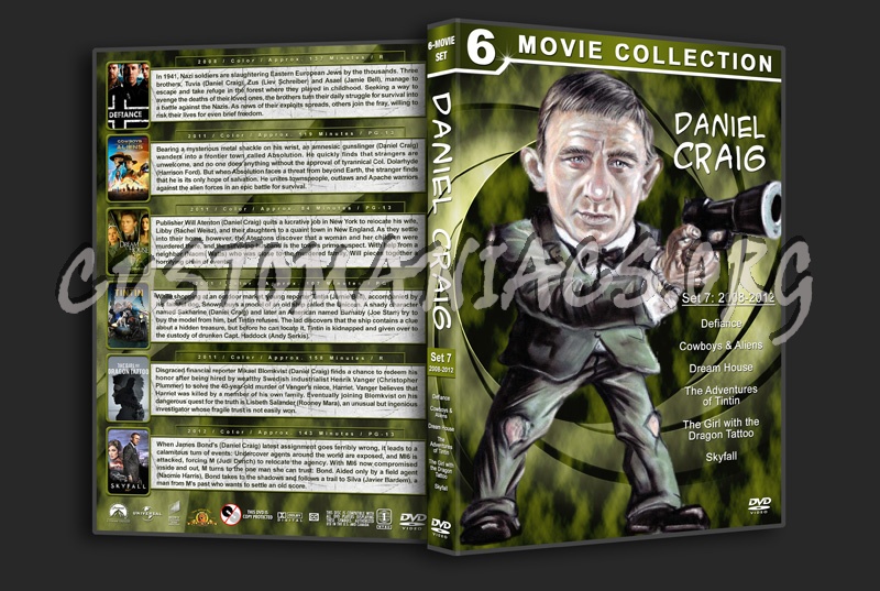 Daniel Craig Filmography - Set 7 (2008-2012) dvd cover