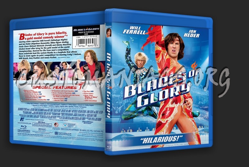Blades of Glory blu-ray cover