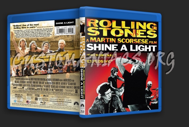 Shine a Light blu-ray cover