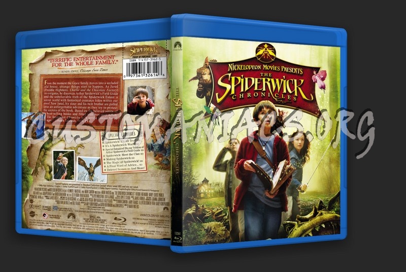 Spiderwick Chronicles blu-ray cover