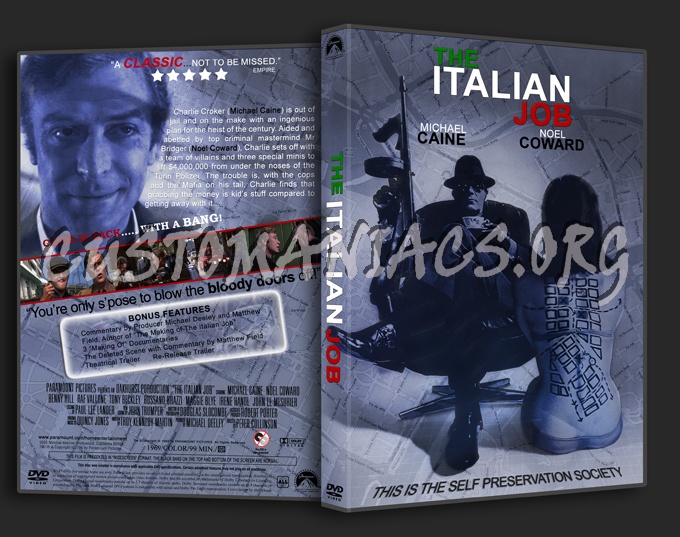 The Italian Job dvd cover