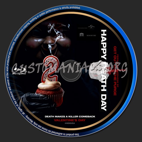 Happy Death Day 2U blu-ray label