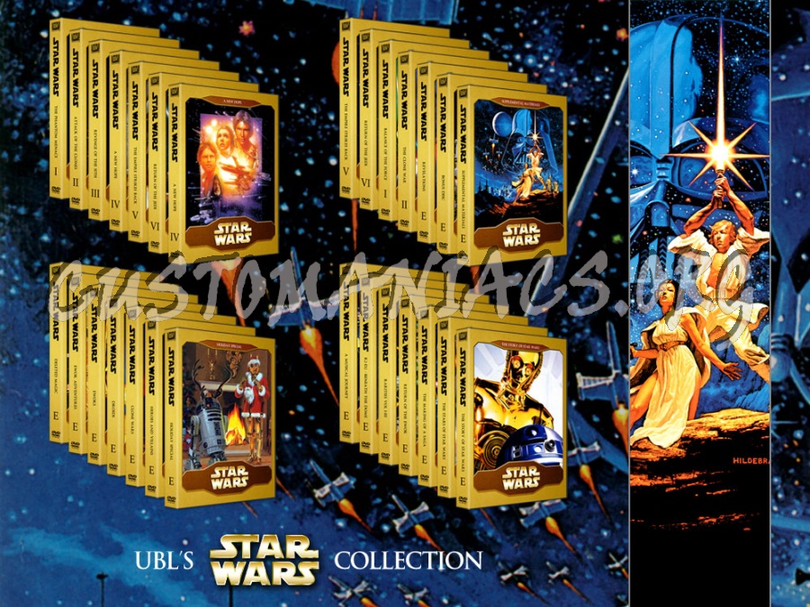 The Star Wars Collection dvd cover