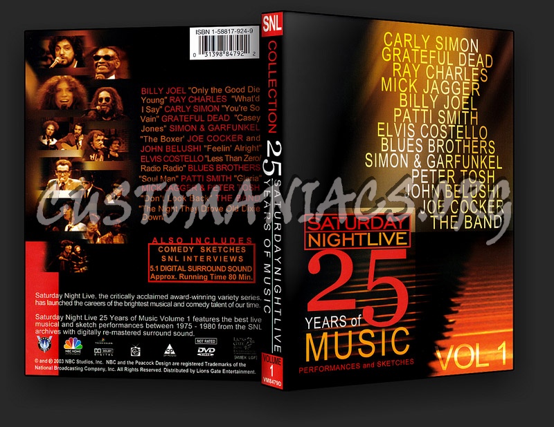 Volume 1 dvd cover
