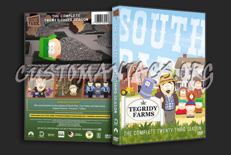 South Park - Season 23 dvd cover