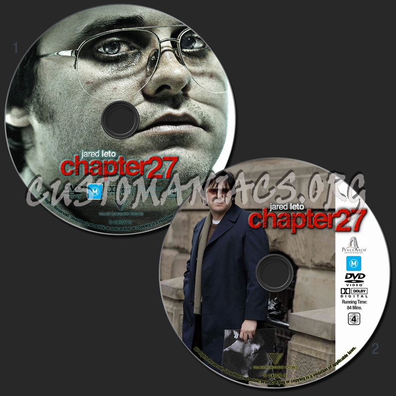 Chapter 27 dvd label