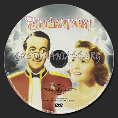 Enchantment dvd label