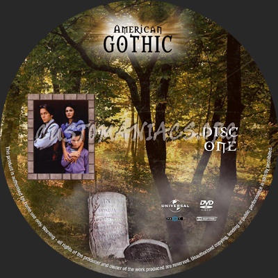 American Gothic dvd label