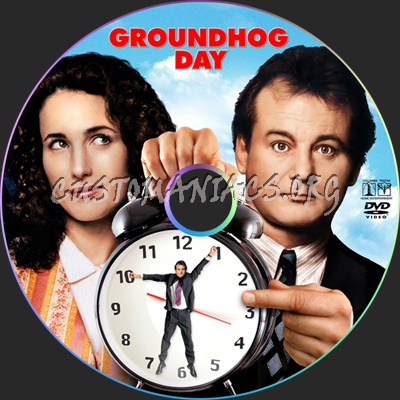 Groundhog Day dvd label