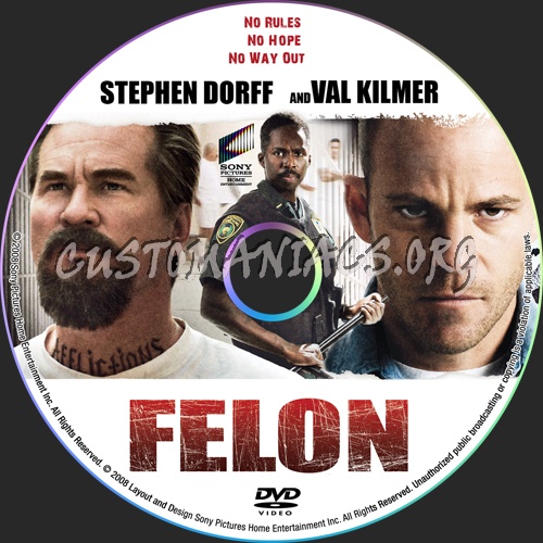 Felon dvd label