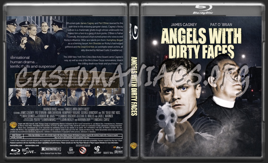 Angels With Dirty Faces (1938) blu-ray cover