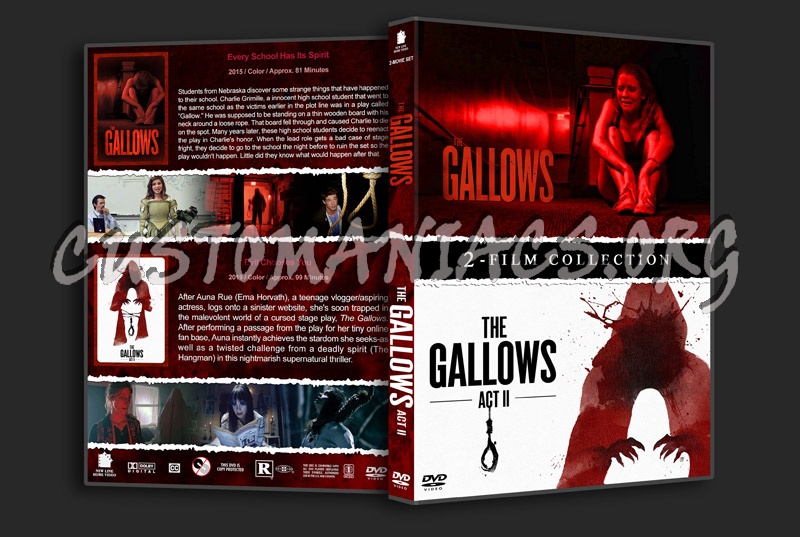 The Gallows Double Feature dvd cover