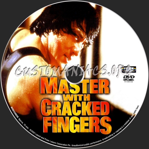 Master With Cracked Fingers dvd label